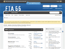 Tablet Screenshot of fta66.com